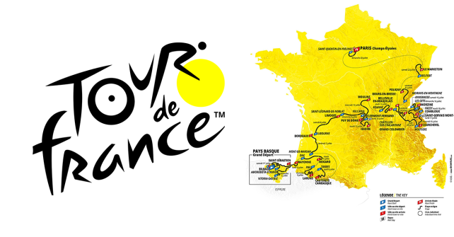 Le Tour de France à Brantôme ce Samedi 8 Juillet